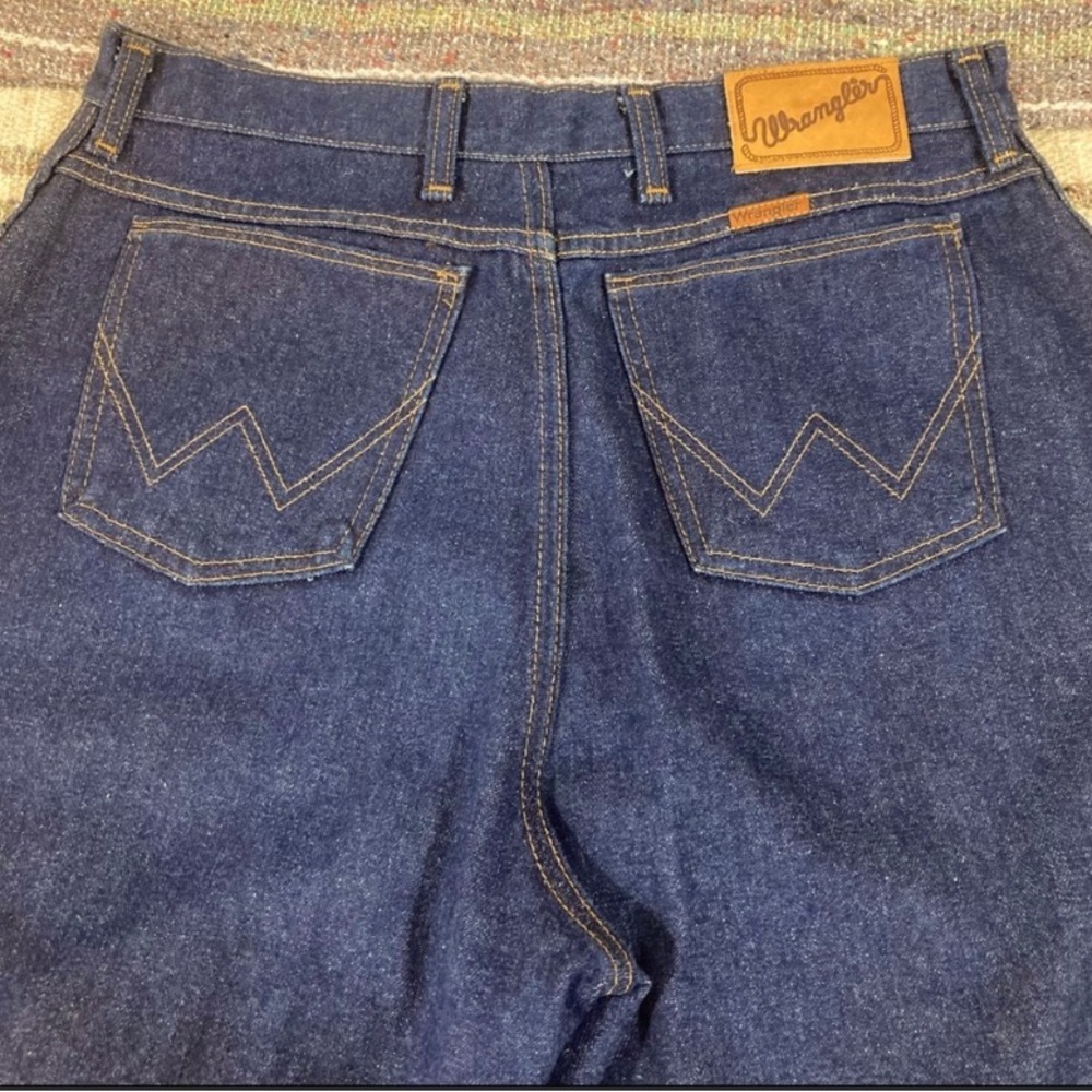 Wrangler Women's High Rise Jeans - Dark Blue